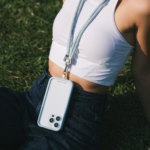 單鉤可調式編織掛繩 (附吊飾孔掛勾或墊片)