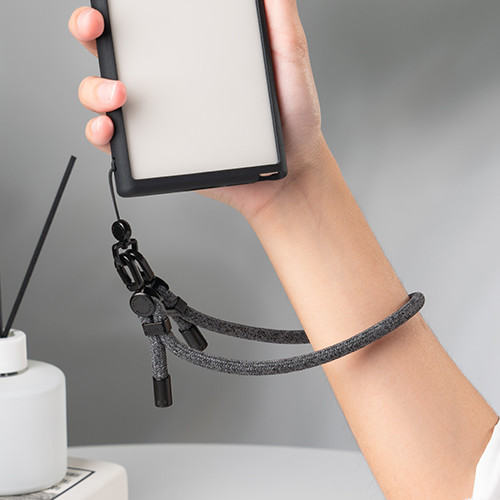 雙鉤可調式編織手繩 (附吊飾孔掛勾)